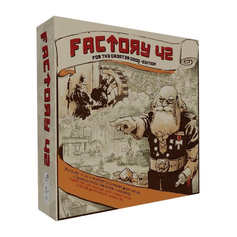 Factory 42 For The Greater Good Edition | Board Games | Gameria