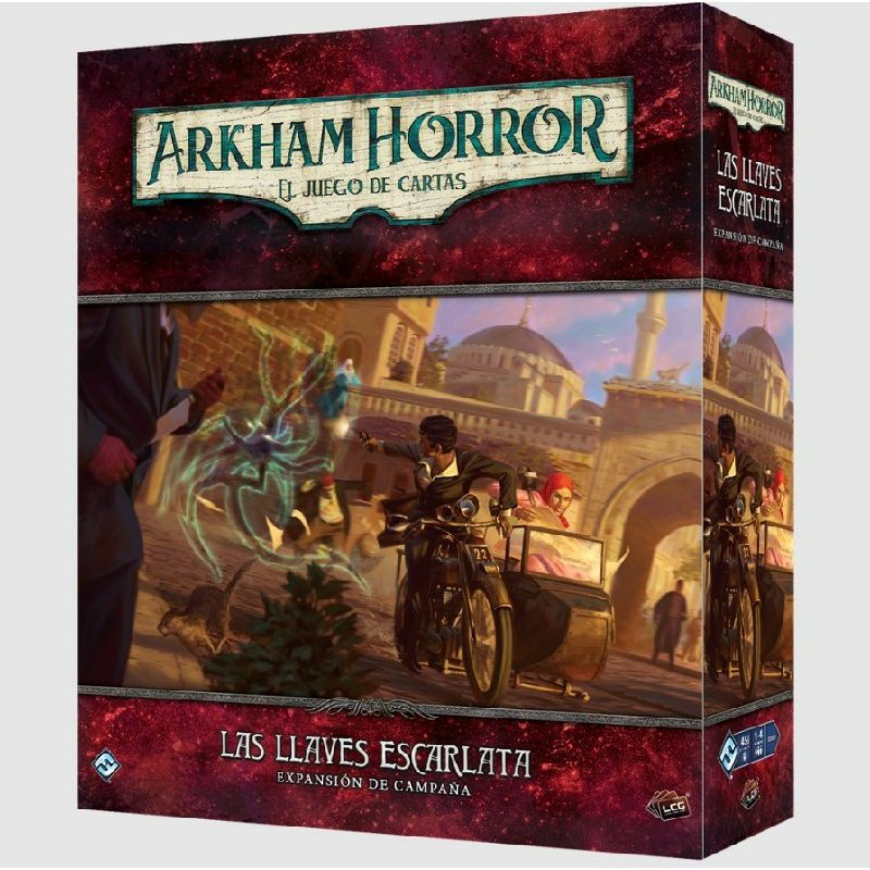 Arkham Horror Lcg Las Llaves Escarlata Expansión De Campaña | Juegos de Cartas | Gameria