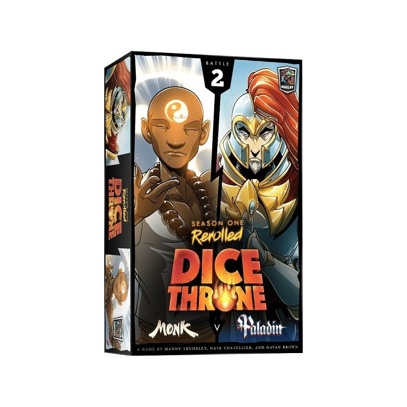 Dice Throne Season One Monk Vs Paladin | Board Games | Gameria