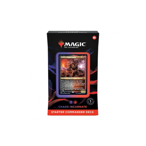 Mtg Commander Mazo Inicial Chaos Incarnate (Inglés)