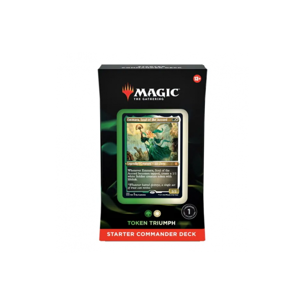 Mtg Commander Mazo Inicial Token Triumph (Inglés)