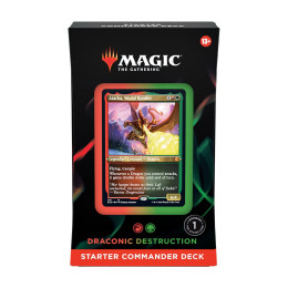 Mtg Commander Mazo Inicial Draconic Destruction (Inglés)