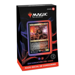 Mtg Commander Mazo Inicial Encarnación Del Caos