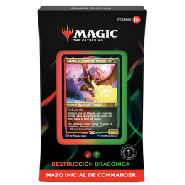 Mtg Commander Mazo Inicial Destrucción Dracónica