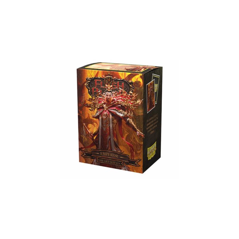 Fundes Dragon Shield Flesh & Blood Emperor 100 Unitats | Accessoris | Gameria