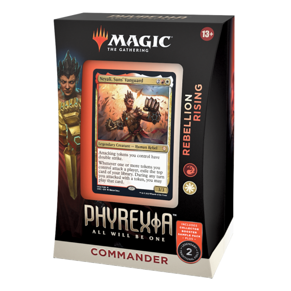 Mtg Commander Phyrexia All Will Be One Rebellion Rising (Inglés)  | Juegos de Cartas | Gameria