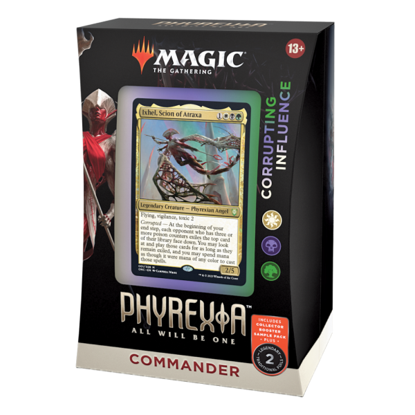 Mtg Commander Phyrexia All Will Be One Corrupting Influence (Inglés) | Juegos de Cartas | Gameria