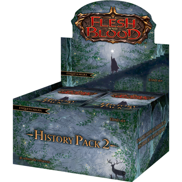 Flesh And Blood Tcg History Pack 2 Etiqueta Negra Caja  | Juegos de Cartas | Gameria