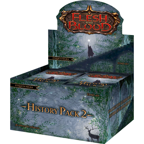 Flesh And Blood TCG History Pack 2 Black Label Box | Card Games | Gameria