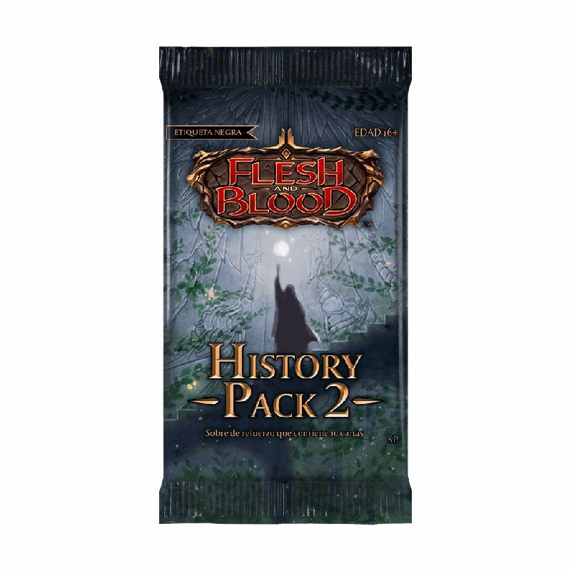 Flesh And Blood Tcg History Pack 2 Black Label Sobre | Card Games | Gameria