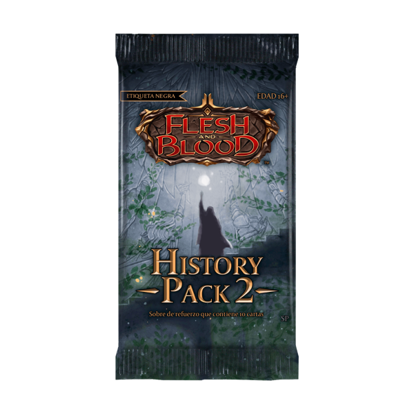 Flesh And Blood Tcg History Pack 2 Black Label Sobre | Card Games | Gameria