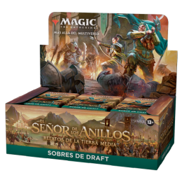 Mtg Más Allá del Multiverso El Señor de los Anillos Relatos de la Tierra Media Caja Draft | Juegos de Cartas | Gameria