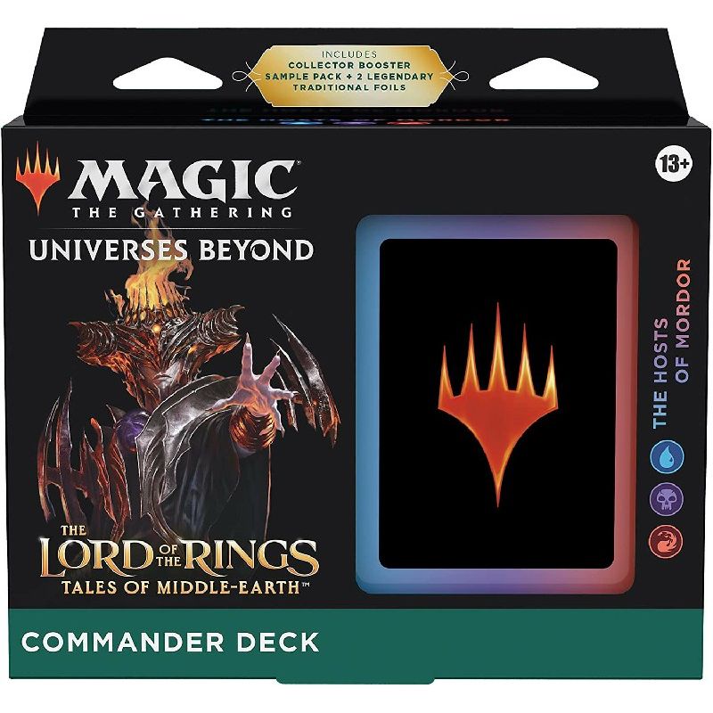 Mtg Commander The Hosts of Mordor (English) | Card Games | Gameria
