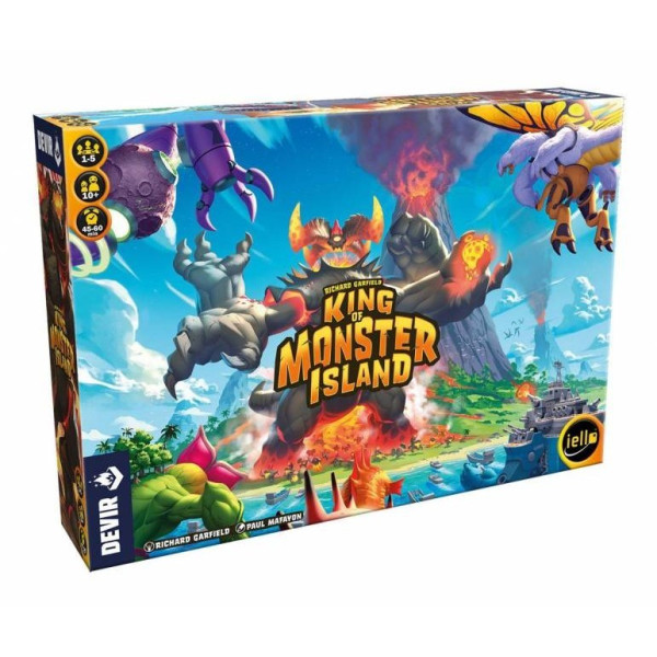 King of Monster Island | Board Games | Gameria