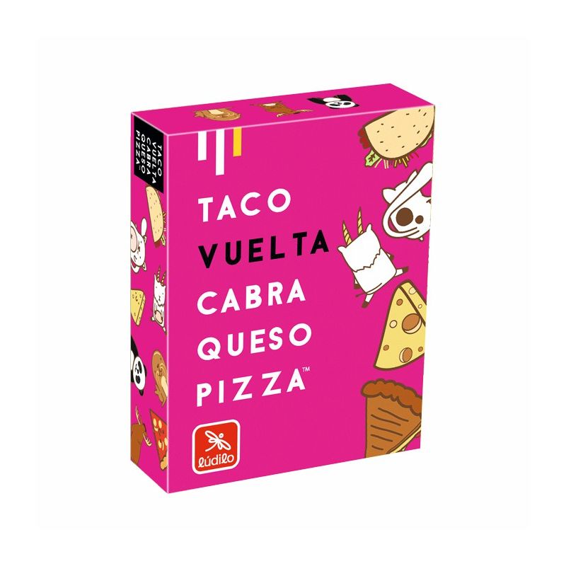Taco, vuelta, cabra, queso, pizza | Board games | Gameria