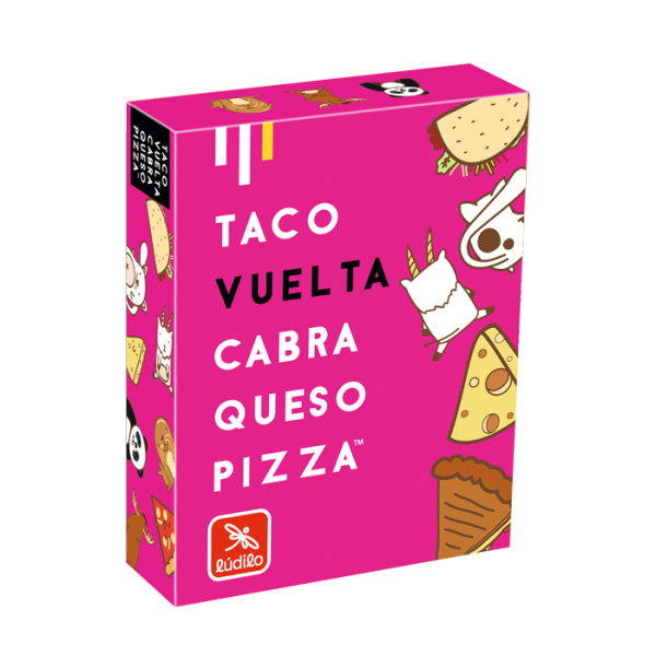 Taco, vuelta, cabra, queso, pizza | Board games | Gameria