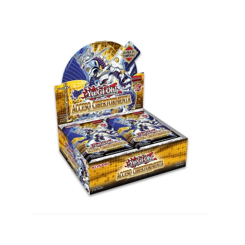 Tcg Yugioh Acceso Cibertormenta Caja | Juegos de Cartas | Gameria