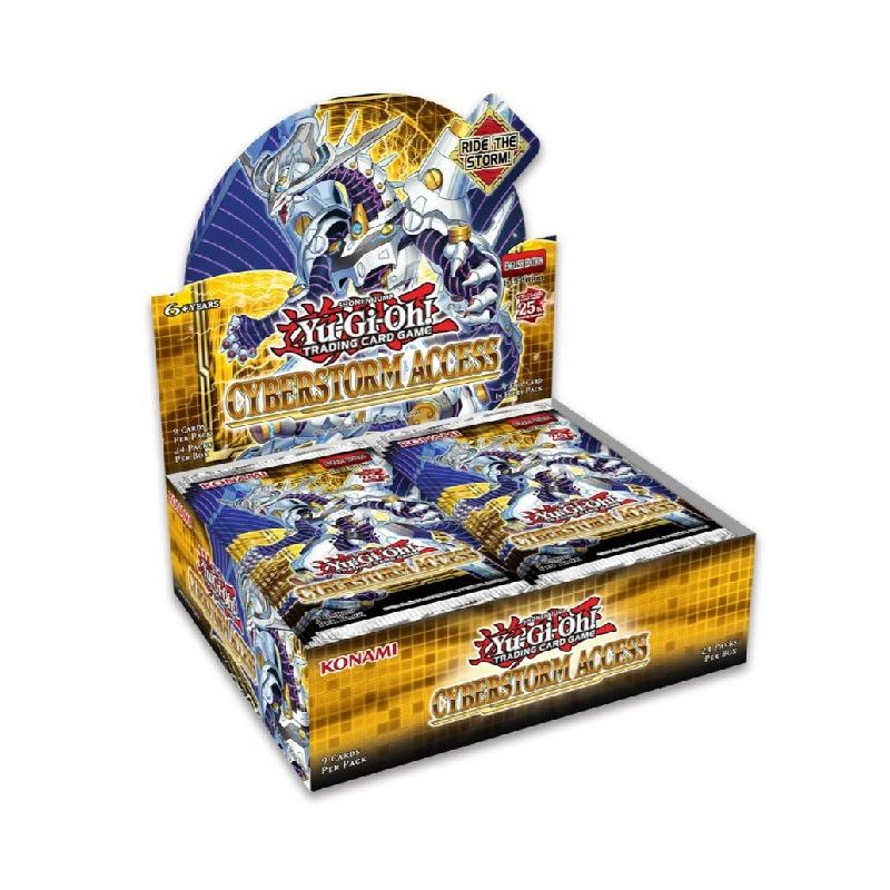 Tcg Yugioh Acceso Cibertormenta Caja (Inglés) | Juegos de Cartas | Gameria