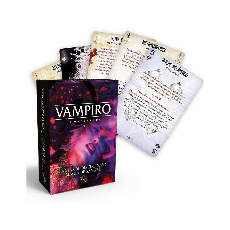 Vampiro La Mascarada Cartas de Disciplina y Magia de Sangre | Juegos de Mesa | Gameria