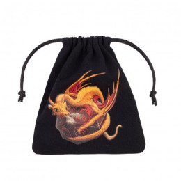 Bolsa Dados Q Workshop Dragon Black & Adorable | Accessories | Gameria