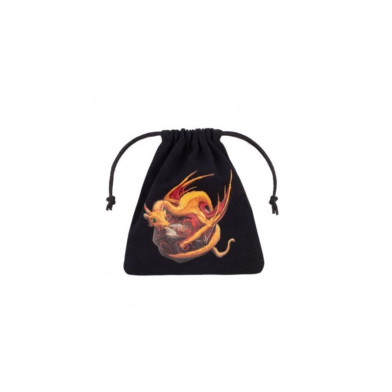 Bolsa Dados Q Workshop Dragon Black & Adorable | Accessories | Gameria