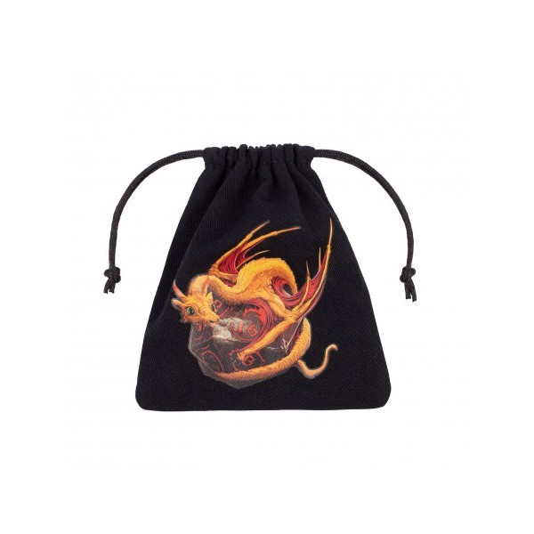 Bolsa Dados Q Workshop Dragon Black & Adorable | Accessories | Gameria