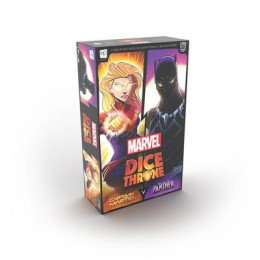 Dice Throne Marvel 2-Hero Box 1 Captain Marvel | Board Games | Gameria