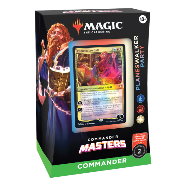 Mtg Comandant Mestres Festa de Planeswalkers (Anglès) | Jocs de Cartes | Gameria