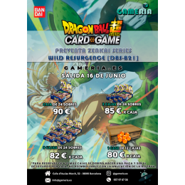 Dbs Zenkai Series Wild Resurgence Bt21 Box | Card Game | Gameria