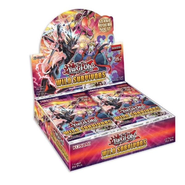 Tcg Yugioh Supervivientes Salvajes Caja | Juegos de Cartas |  Gameria