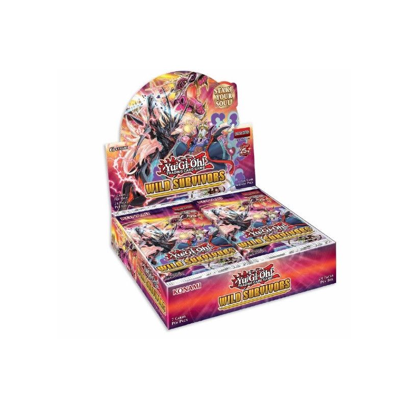 Yugioh TCG Wild Survivors Box (English) | Gameria