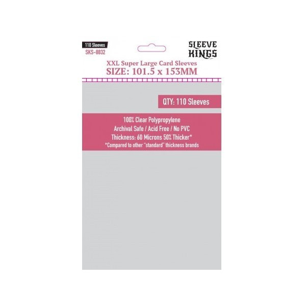 Covers Sleeve Kings XXL Super Large 101.5 x 153mm | Accessories | Gameria