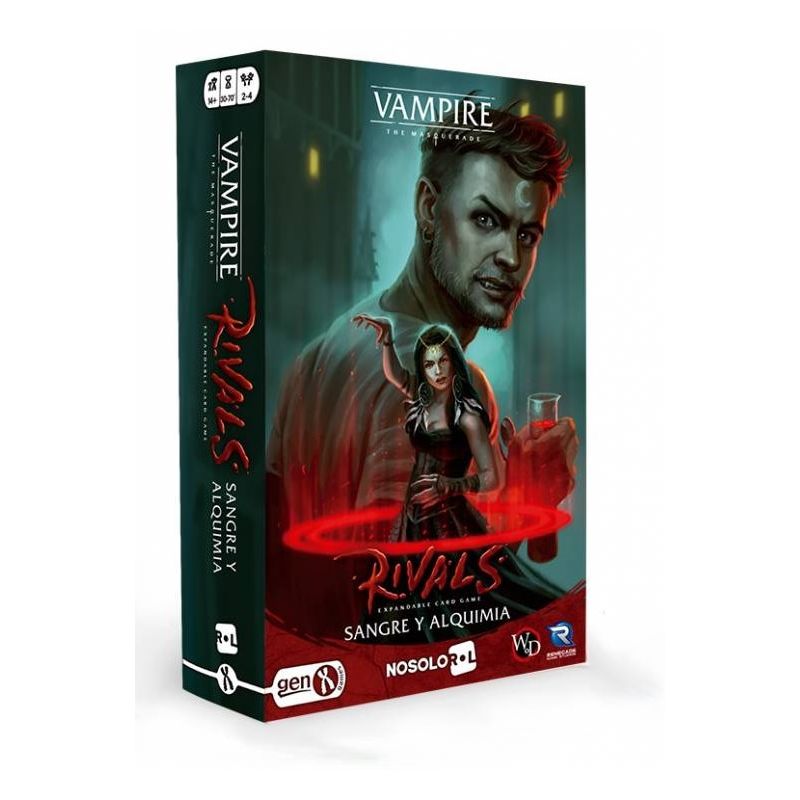 Vampire The Masquerade Rivals Blood and Alchemy | Board Games | Gameria