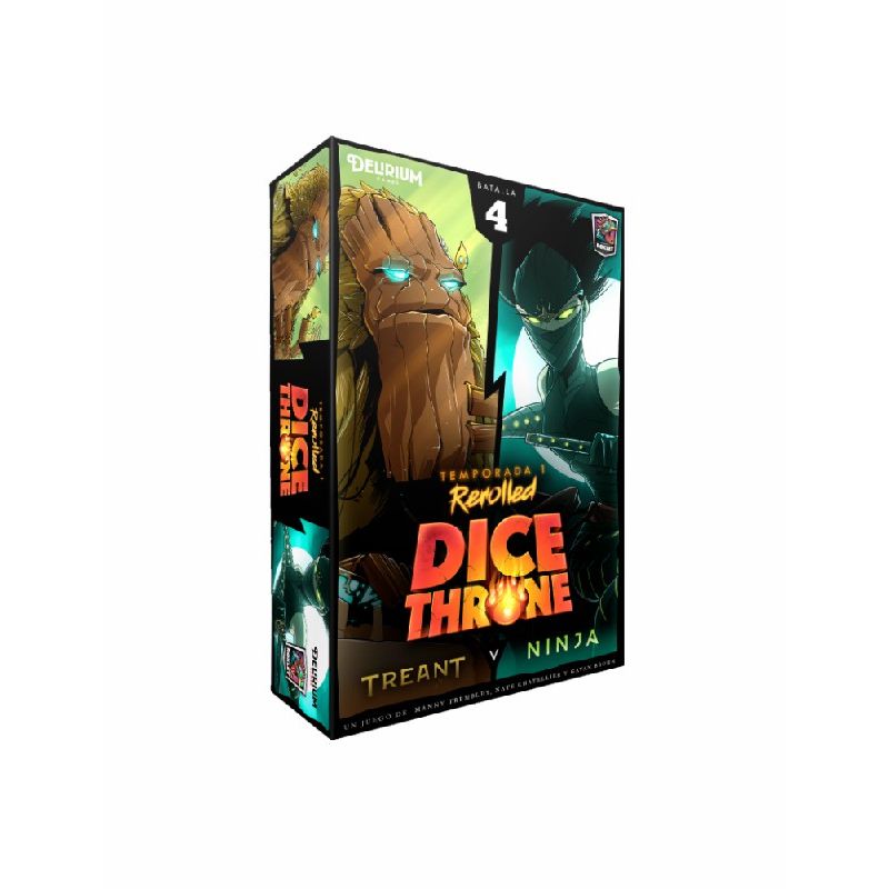 Dice Throne Treant vs Ninja | Board Games | Gameria