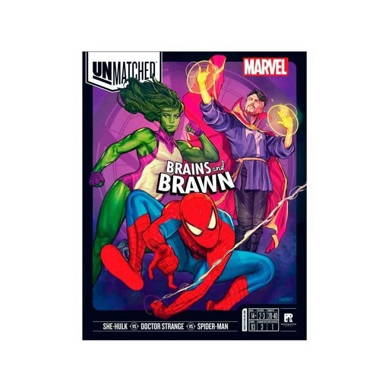 Unmatched Marvel Brains & Brawn (English) | Board Games | Gameria