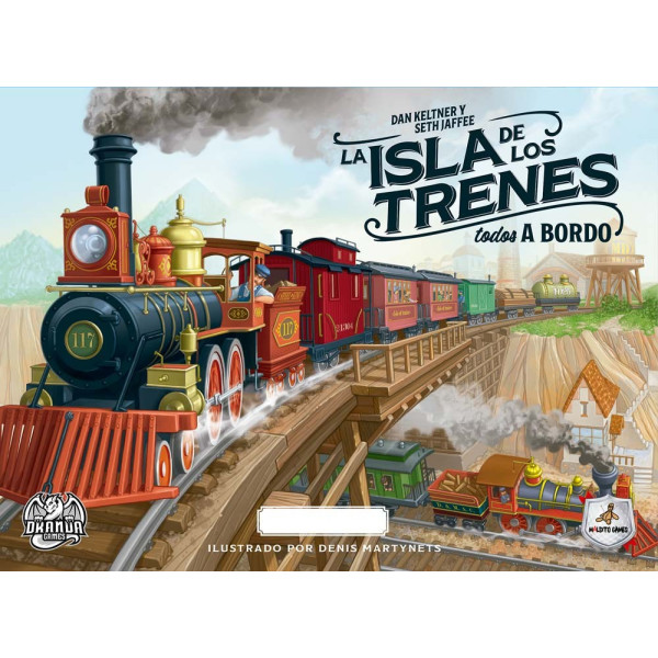 The Train Island All Aboard | Board Games | Gameria