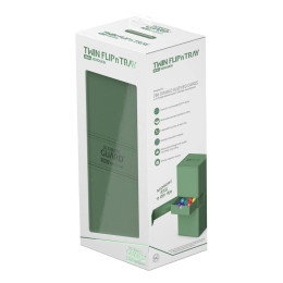 Caja Ultimate Guard Twin Flipntray Xenoskin 266+ Verde pastel | Accesorios | Gameria