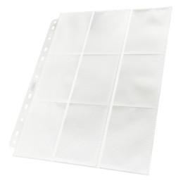 Filing Sheet Ultimate Guard 18-Pocket Side Loading White (Unit) | Accessories | Gameria