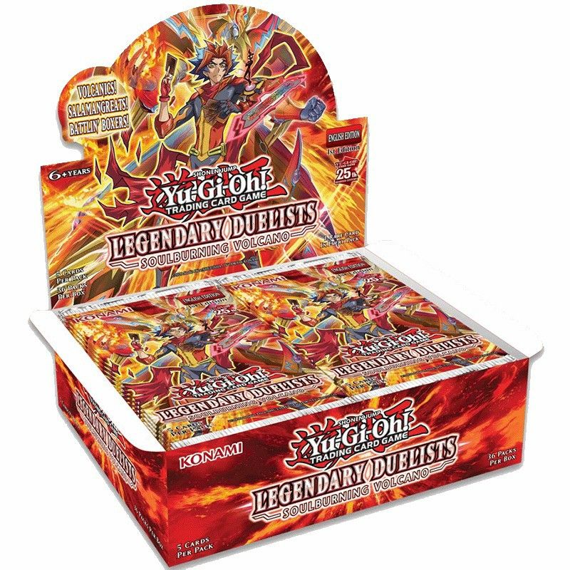 Yugioh Legendary Duelists Soulburning Volcano Box | Card Games | Gameria