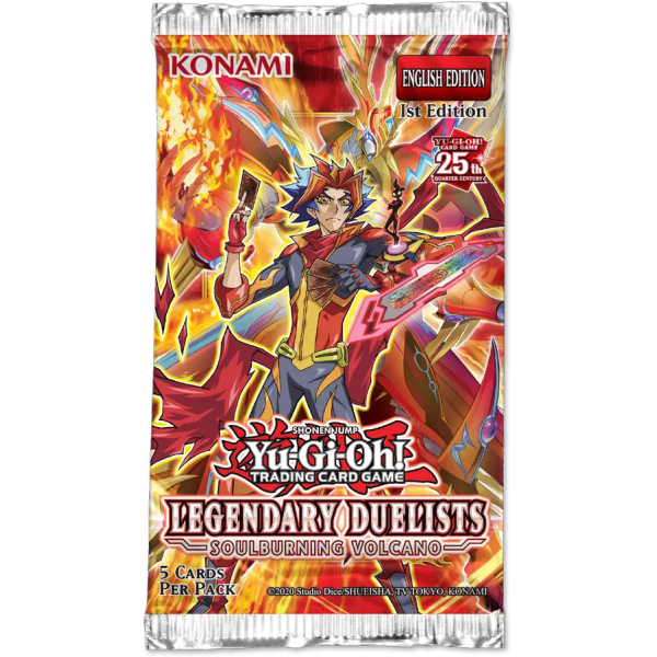 Tcg Yugioh Legendary Duelists Soulburning Volcano Sobre | Juegos de Cartas | Gameria