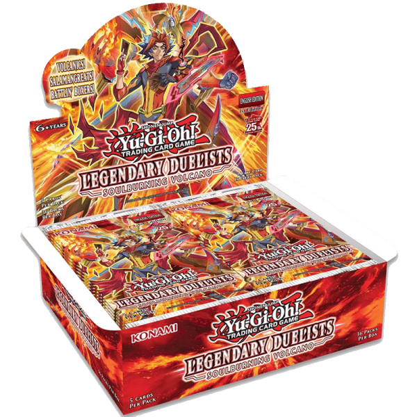 Tcg Yugioh Legendary Duelists Soulburning Volcano Caja (Inglés) | Juegos de Cartas | Gameria