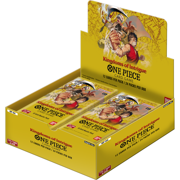 One Piece Card Game Kingdoms Of Intrigue OP-04 Box (English) | Card Games | Gameria