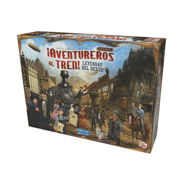 Aventurers al Tren! Legacy Llegendes de l'Oest + Miniatures Promocionals | Jocs de Taula | Gameria
