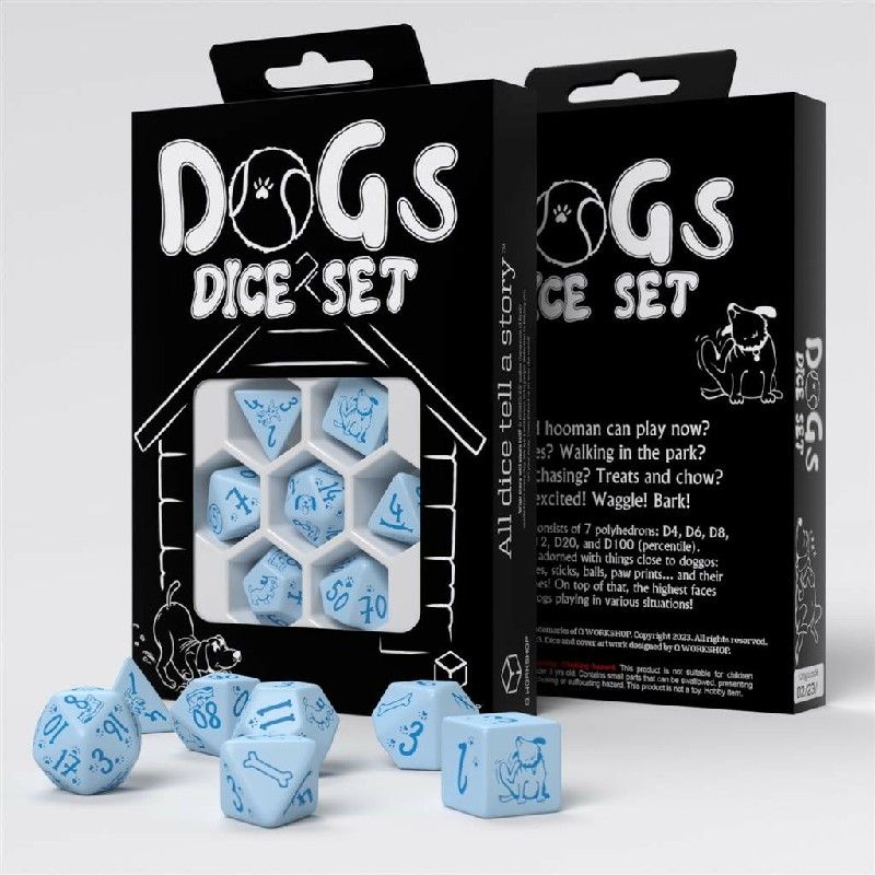 Set de Dados Dogs Max | Accesorios | Gameria