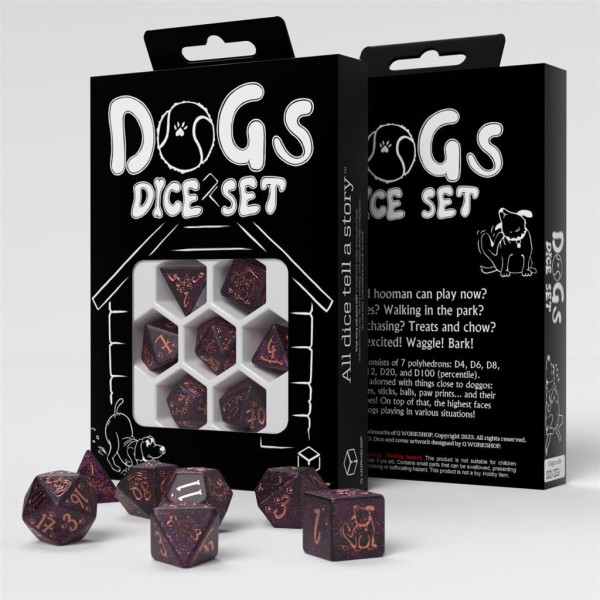 Set de Dados Dogs Luna | Accesorios | Gameria