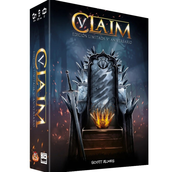 Claim 5th Anniversary Limited Edition | Board Games | Gameria