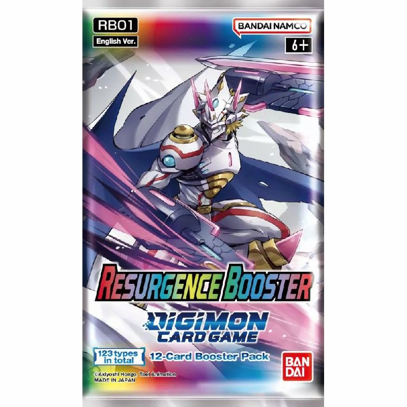 Digimon Card Game Resurgence Booster RB01 Sobre  | Juegos de Cartas | Gameria