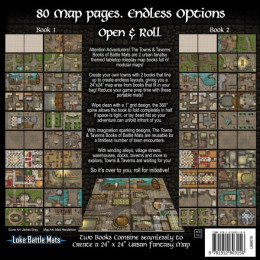 Towns & Taverns Book of Battle Mats | Rol | Gameria