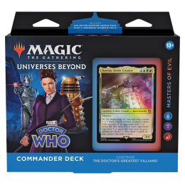 Mtg Commander Doctor Who Mazo Master of Evil  | Juegos de Cartas | Gameria