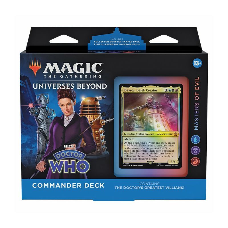 Mtg Comandant Doctor Who Deck Mestre del Mal | Jocs de Cartes | Gameria